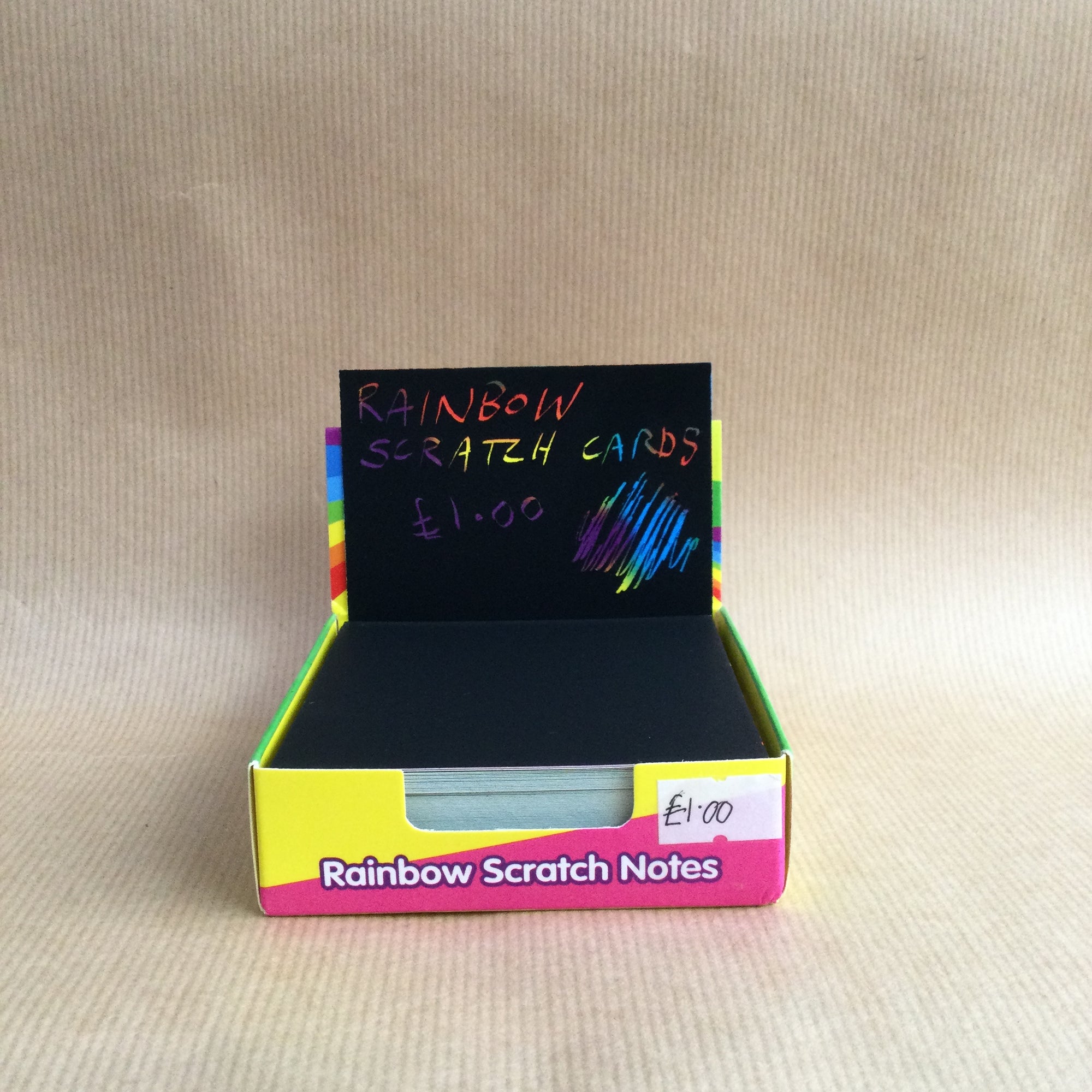 Rainbow scratch notes