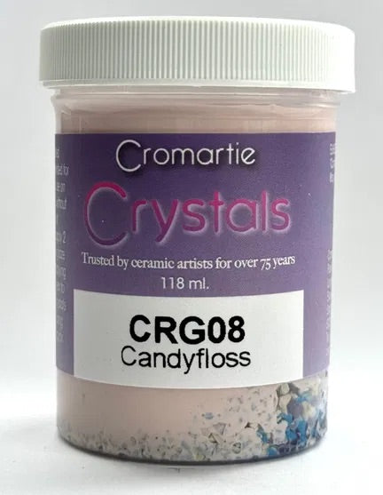 Cromartie Crystals glaze - Candyfloss