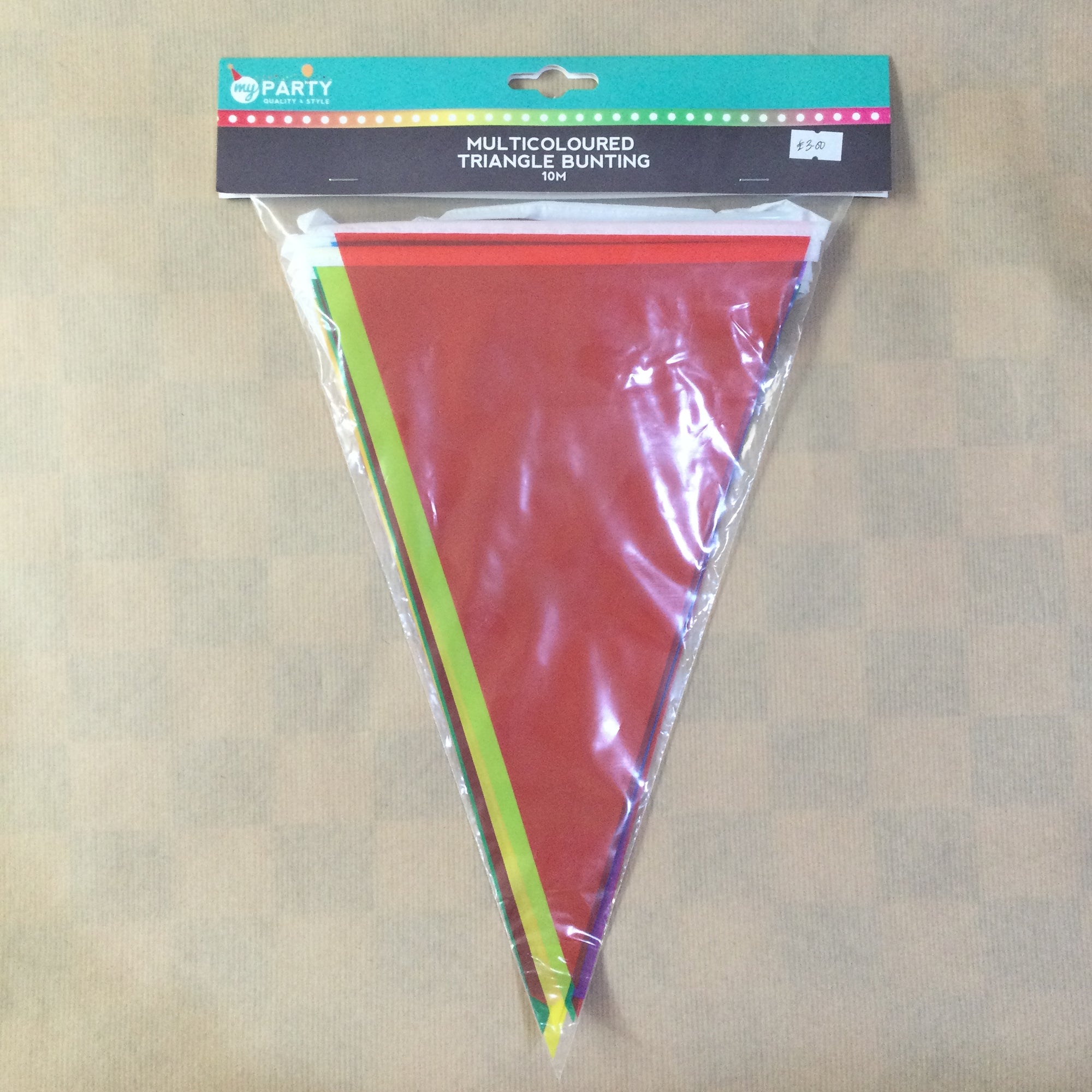 Multicoloured Triangle Bunting