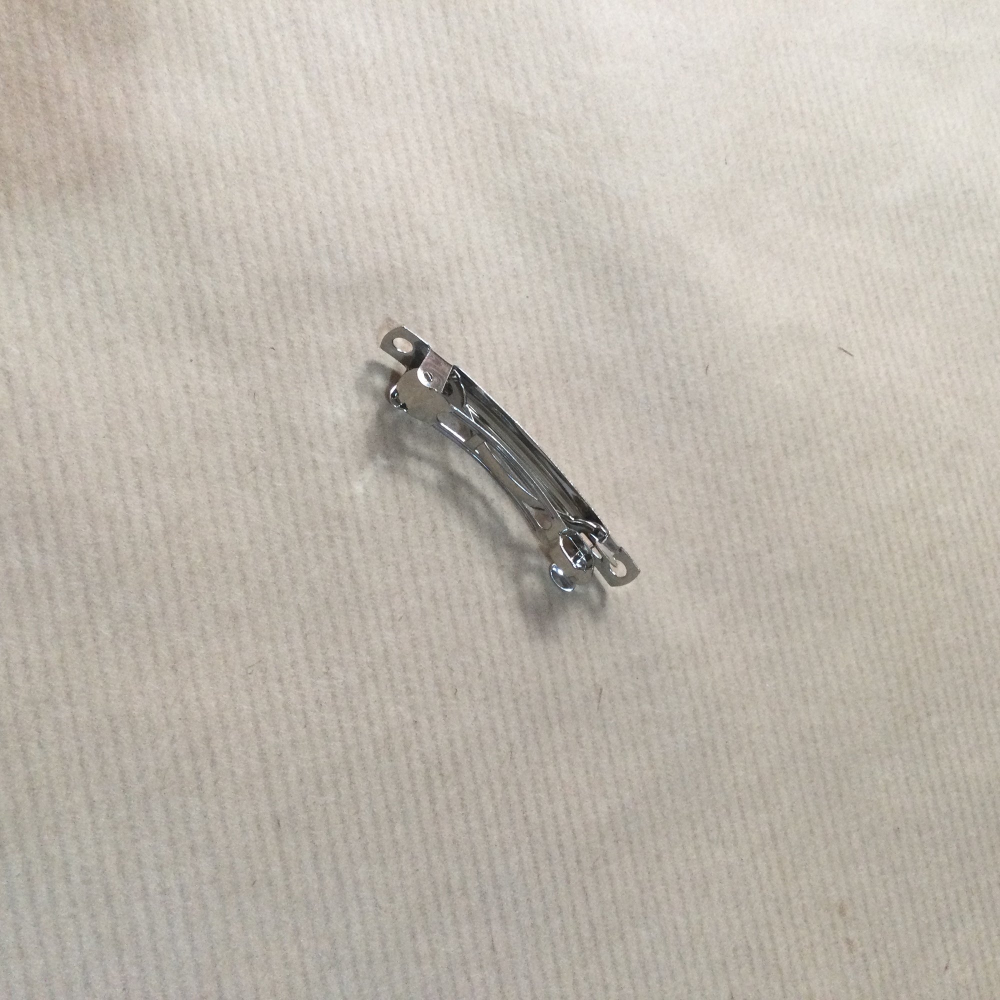 DIY Hair clip, metal backing