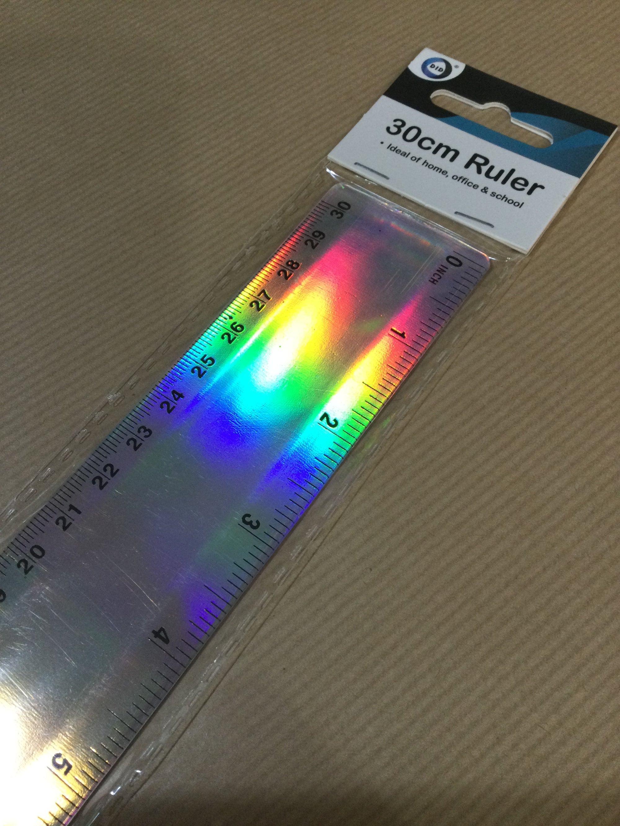 30cm holographic ruler