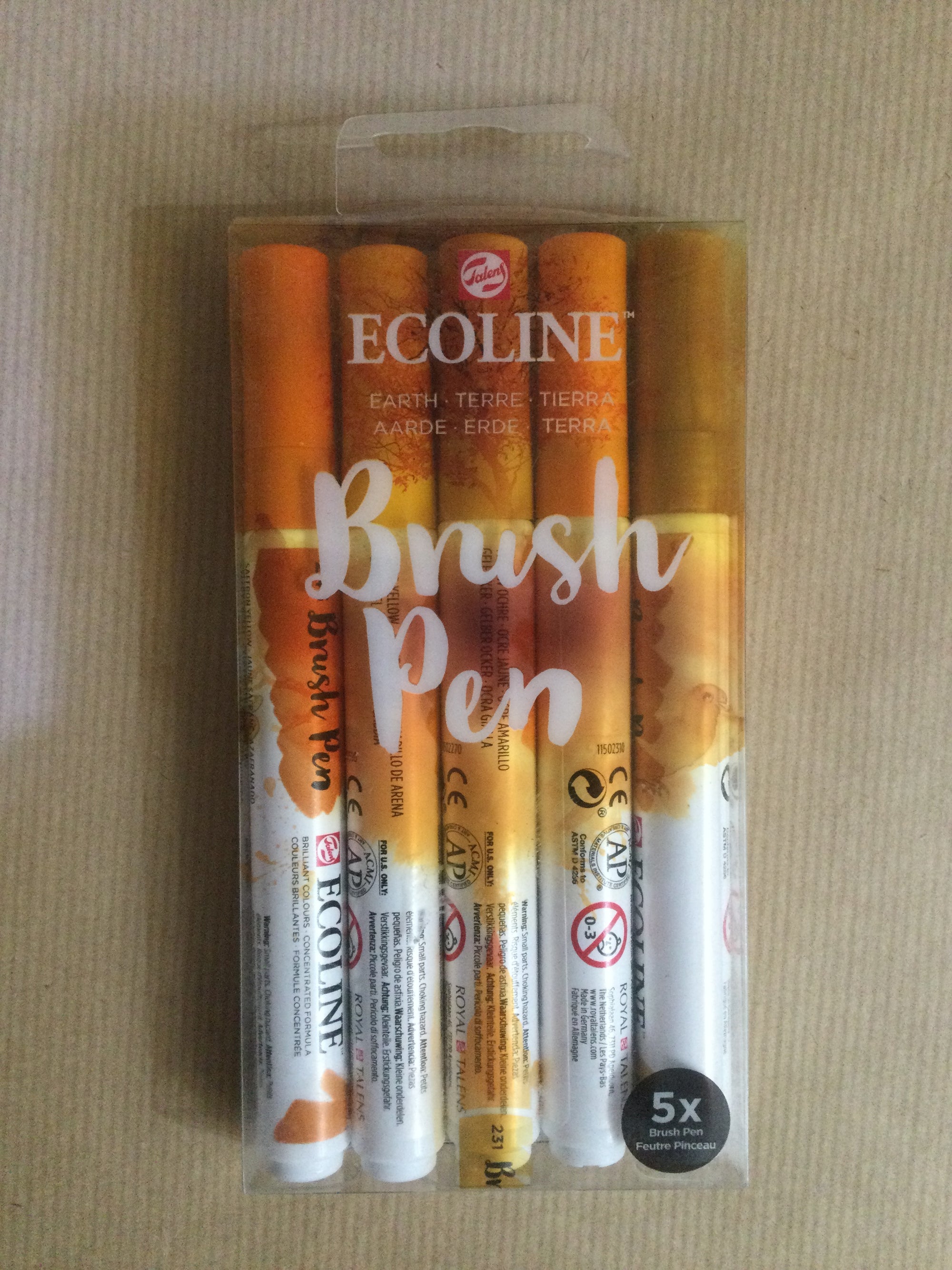 Ecoline - Brush Pen Set of 5