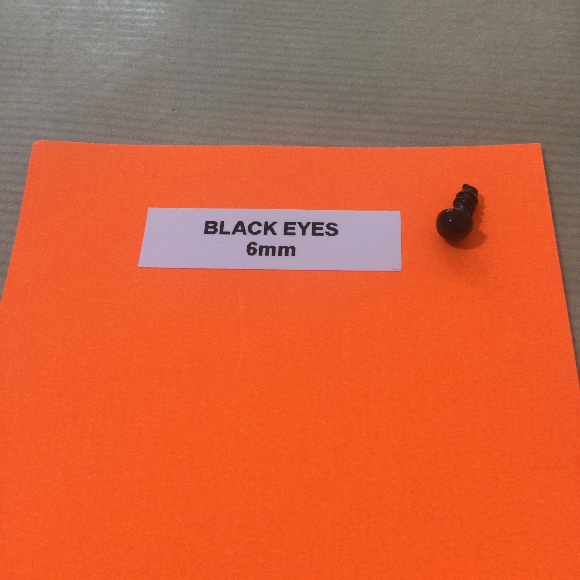 Plastic eyes set of 2