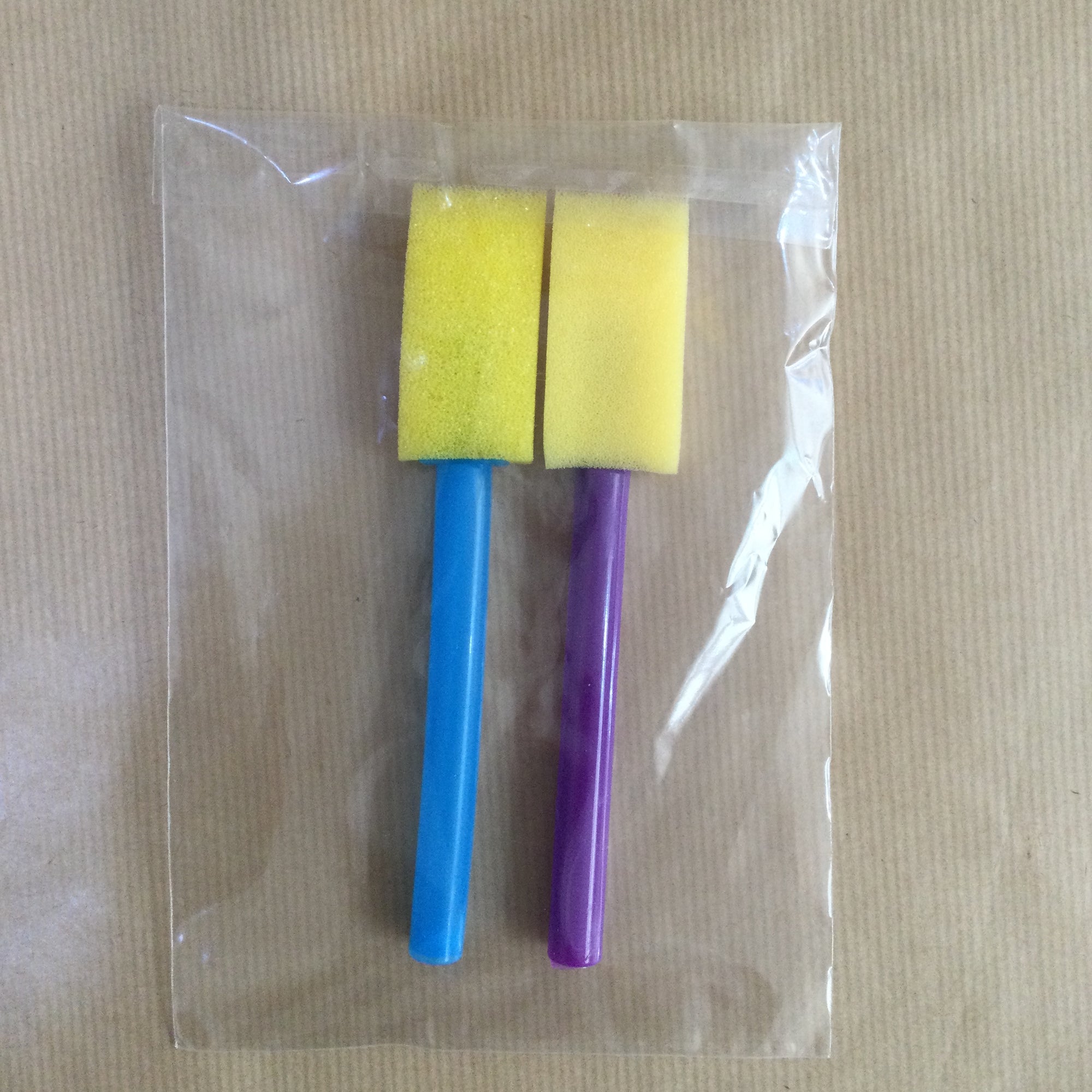 2 Sponge Foam Brushes