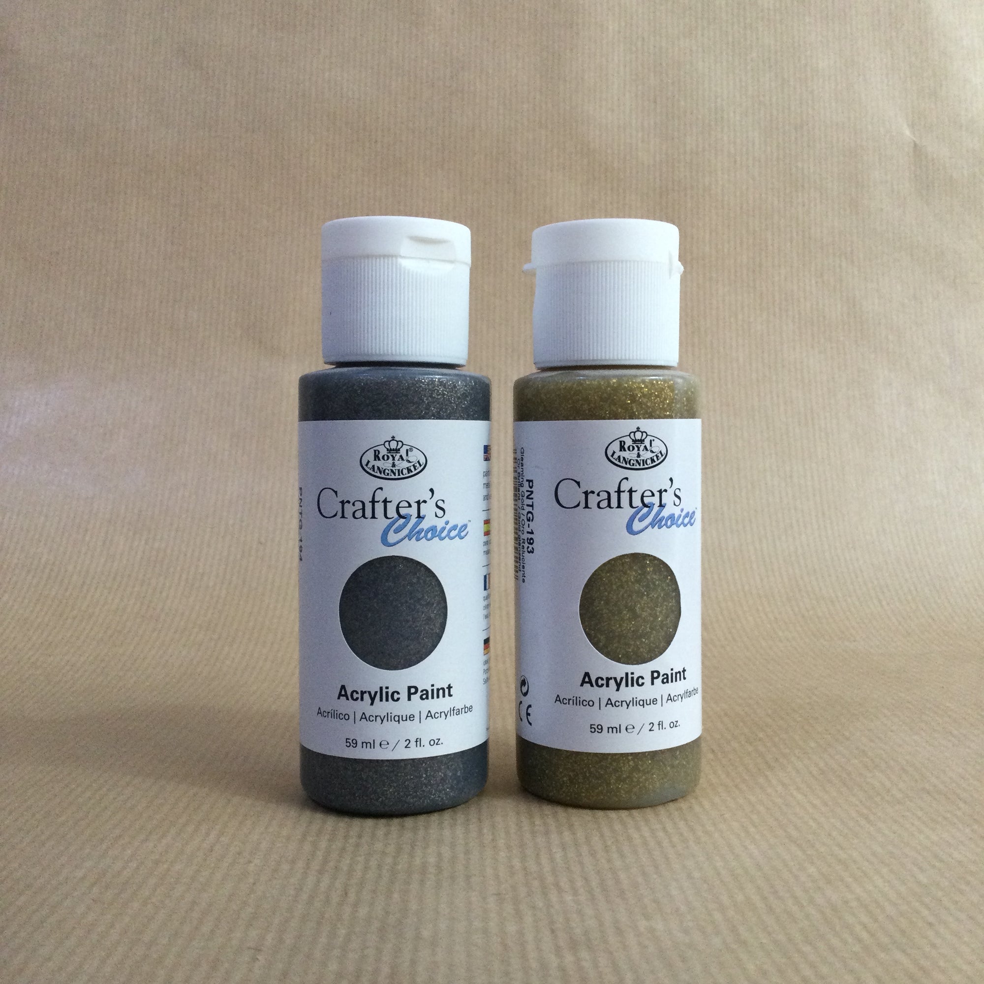 Glitter Acrylic Paint ~ Crafter’s Choice