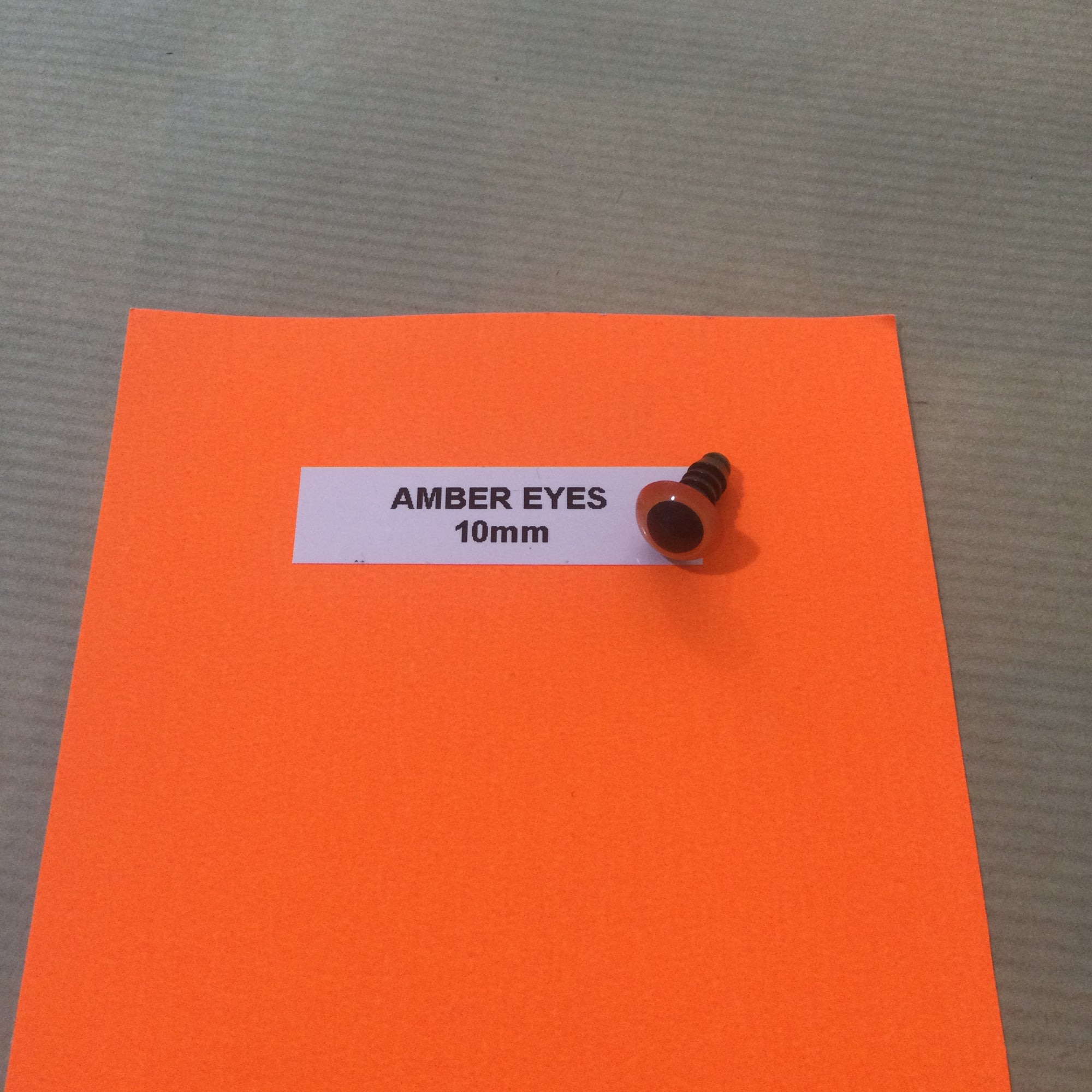 Plastic eyes set of 2