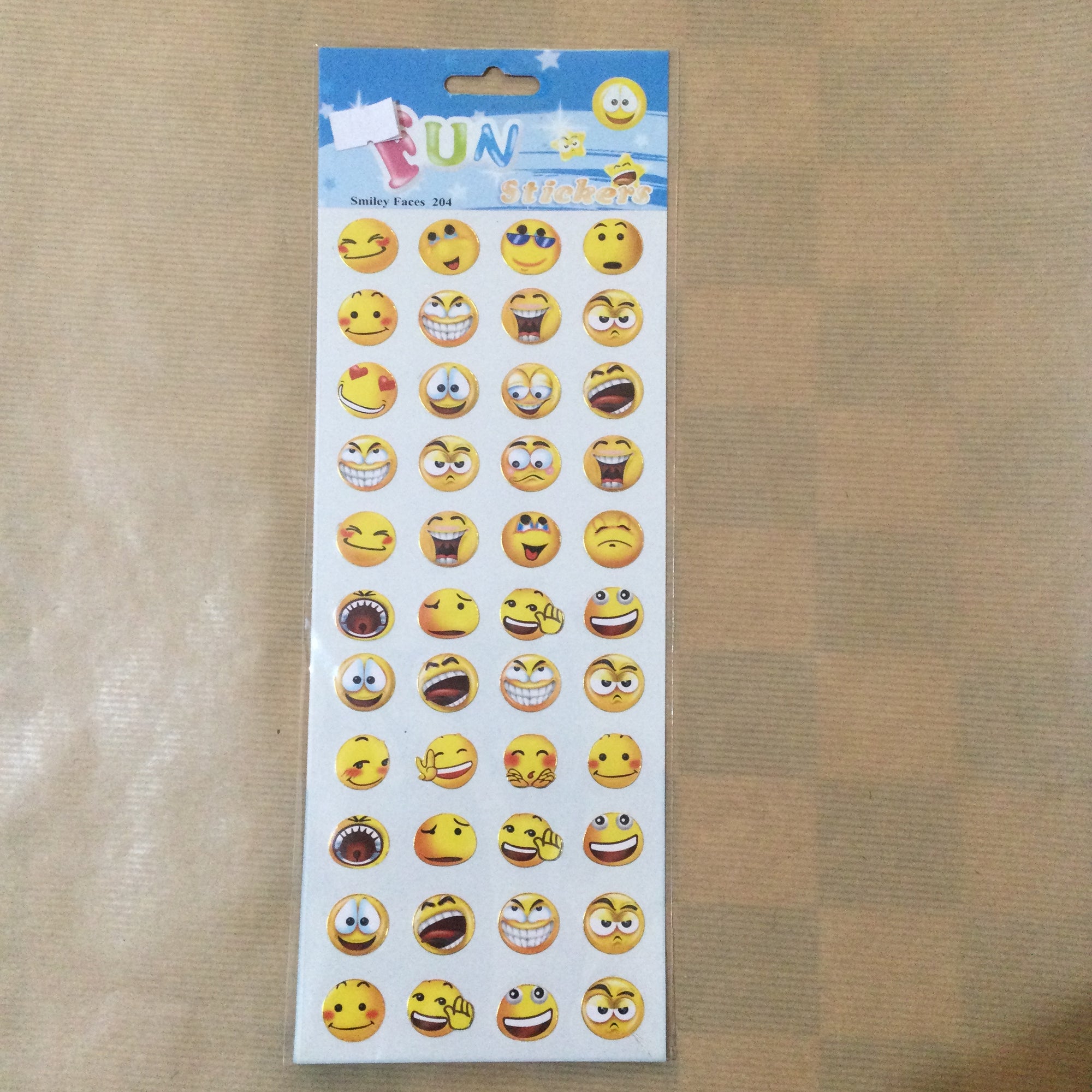 Fun Stickers ~ Smiley Faces 2