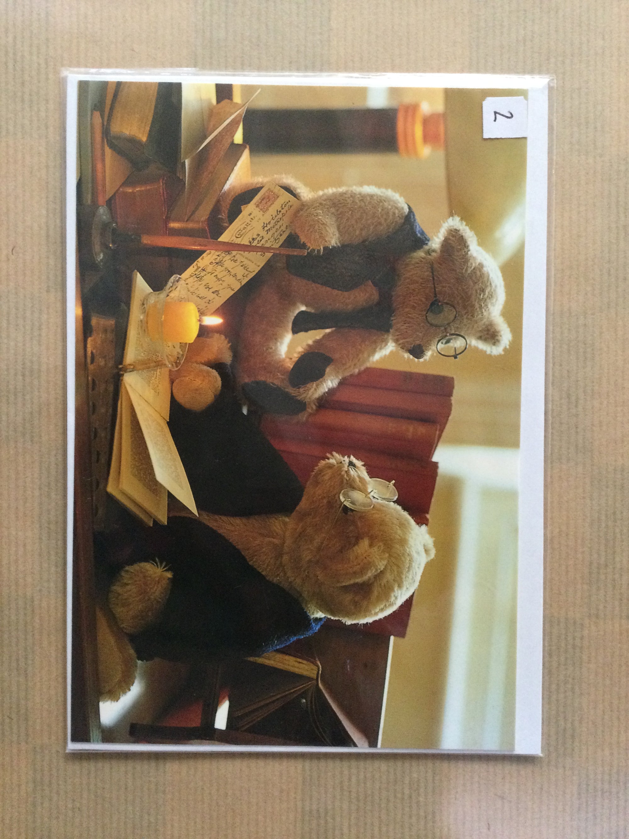 Teddy bear card