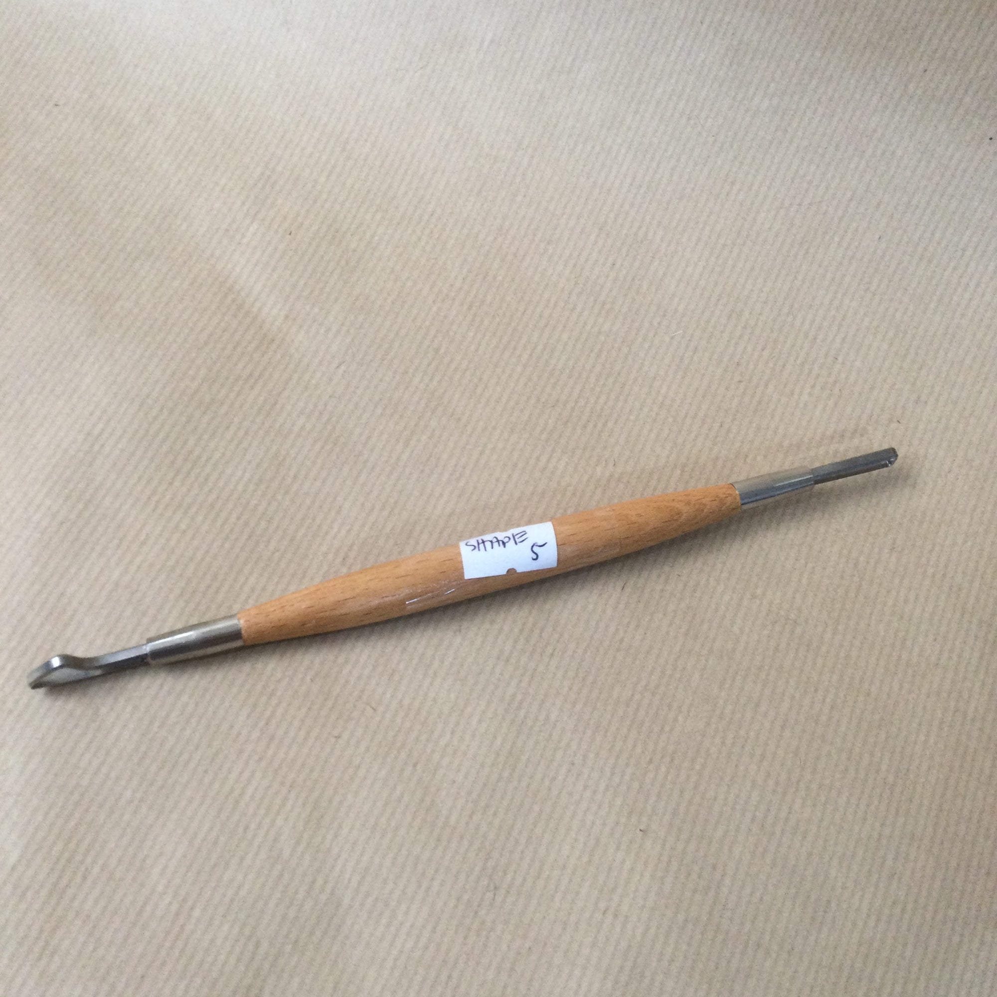 Double ended wooden handle Loop Tool