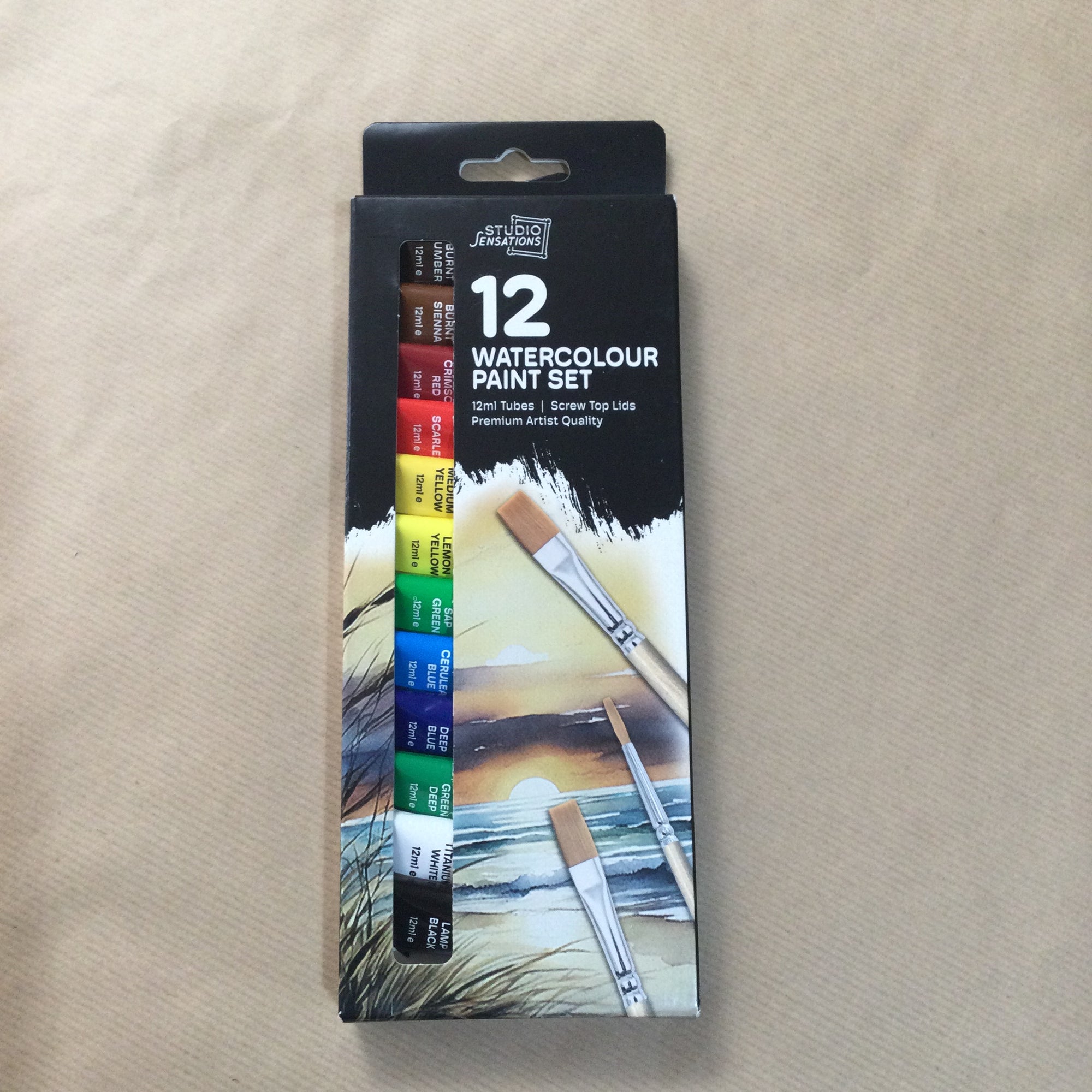 Watercolour set of 12 - Studio Sensations