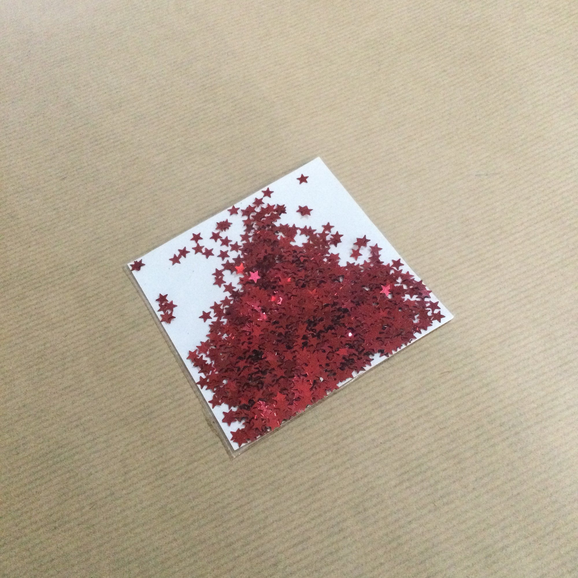 Glitter sequin stars 5mm - 5g pack