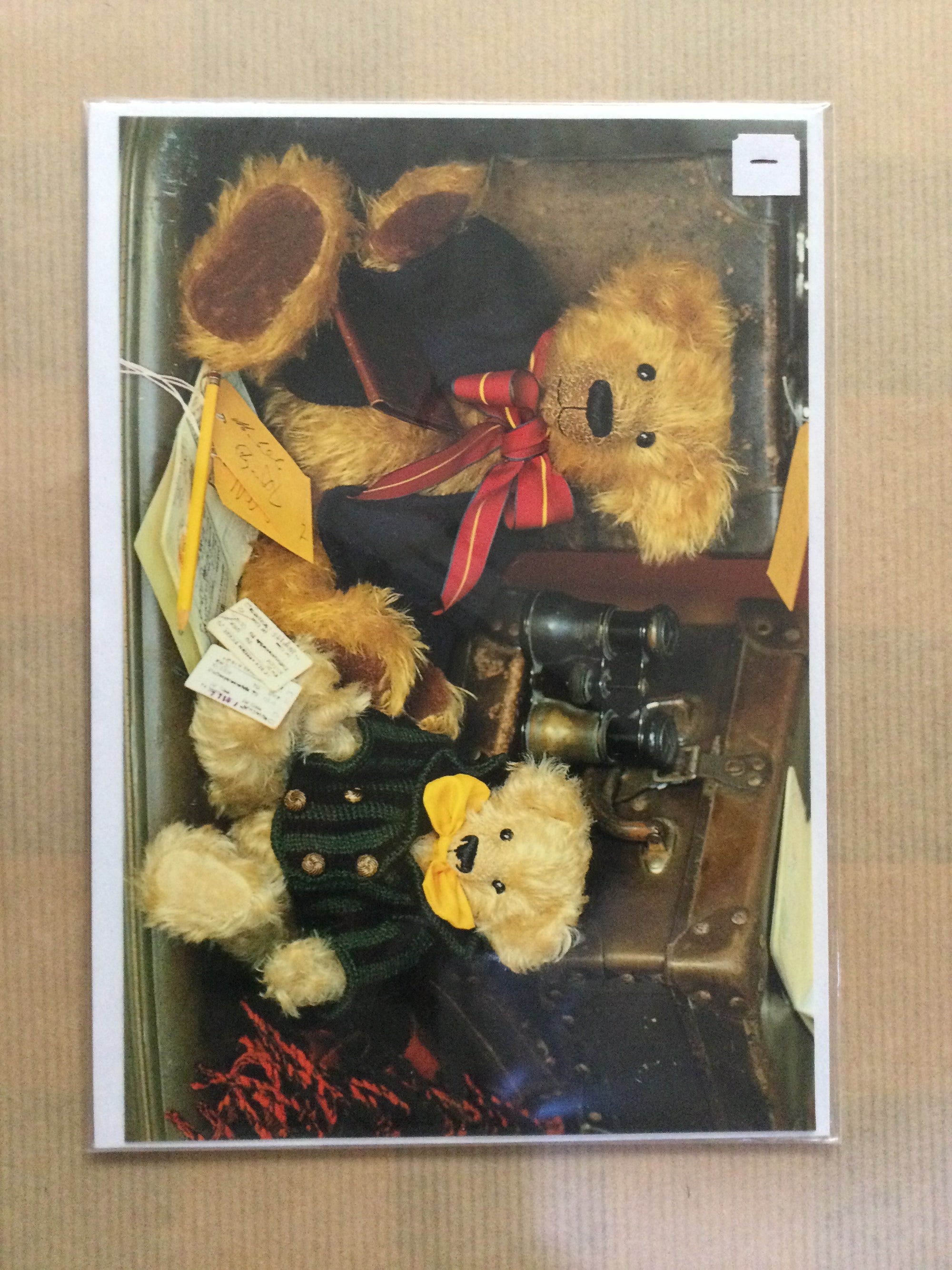 Teddy bear card