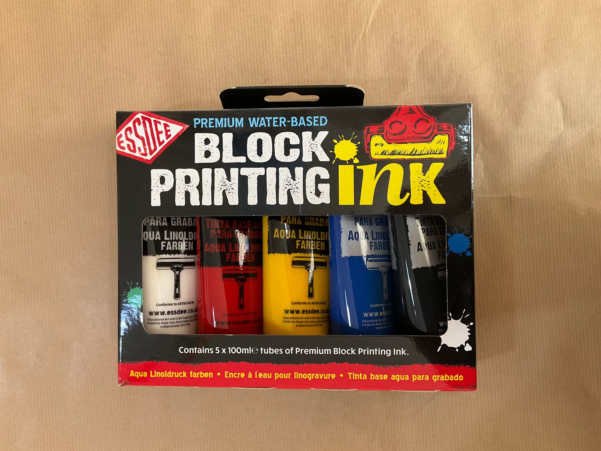 Block Printing Set x5