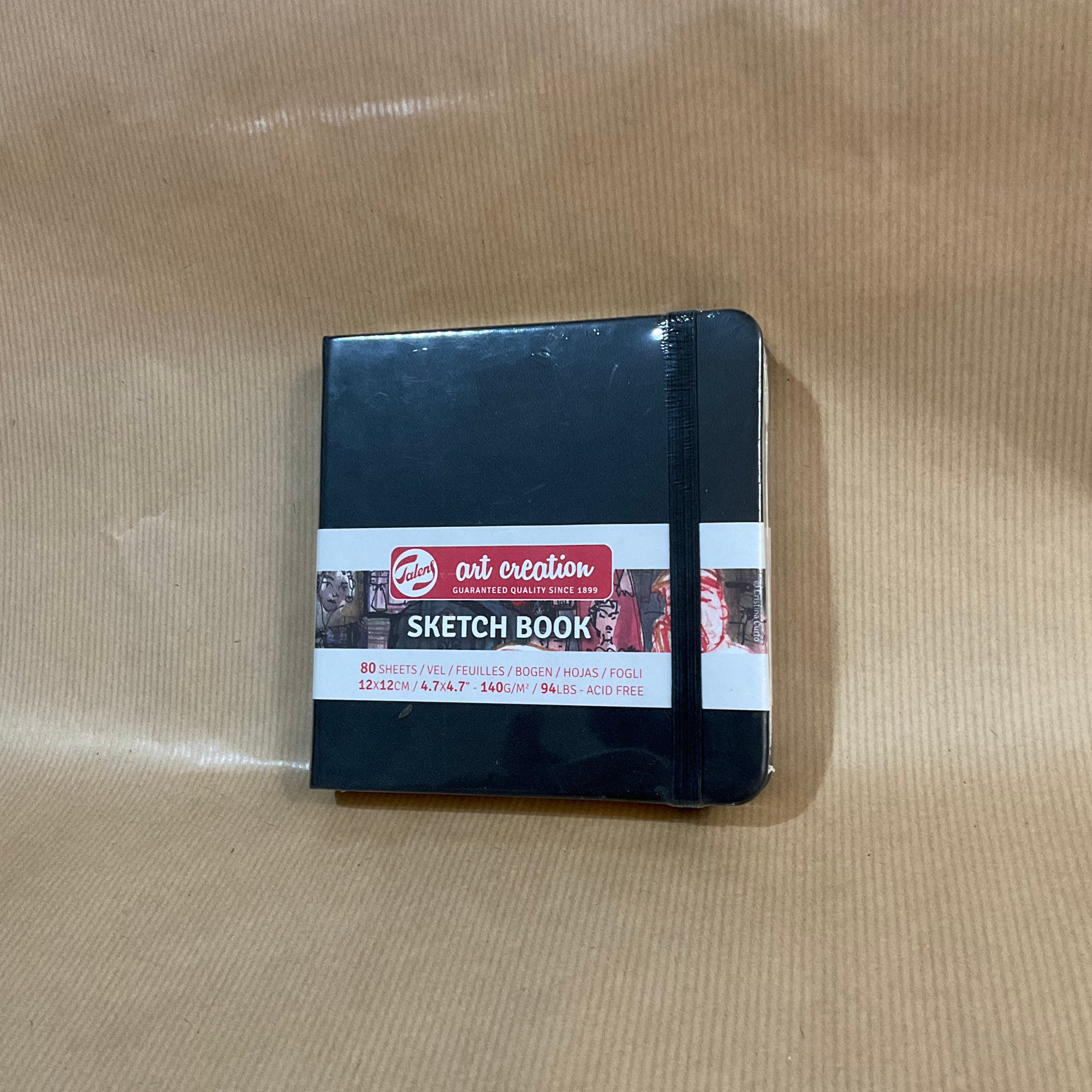 Black cover sketch book