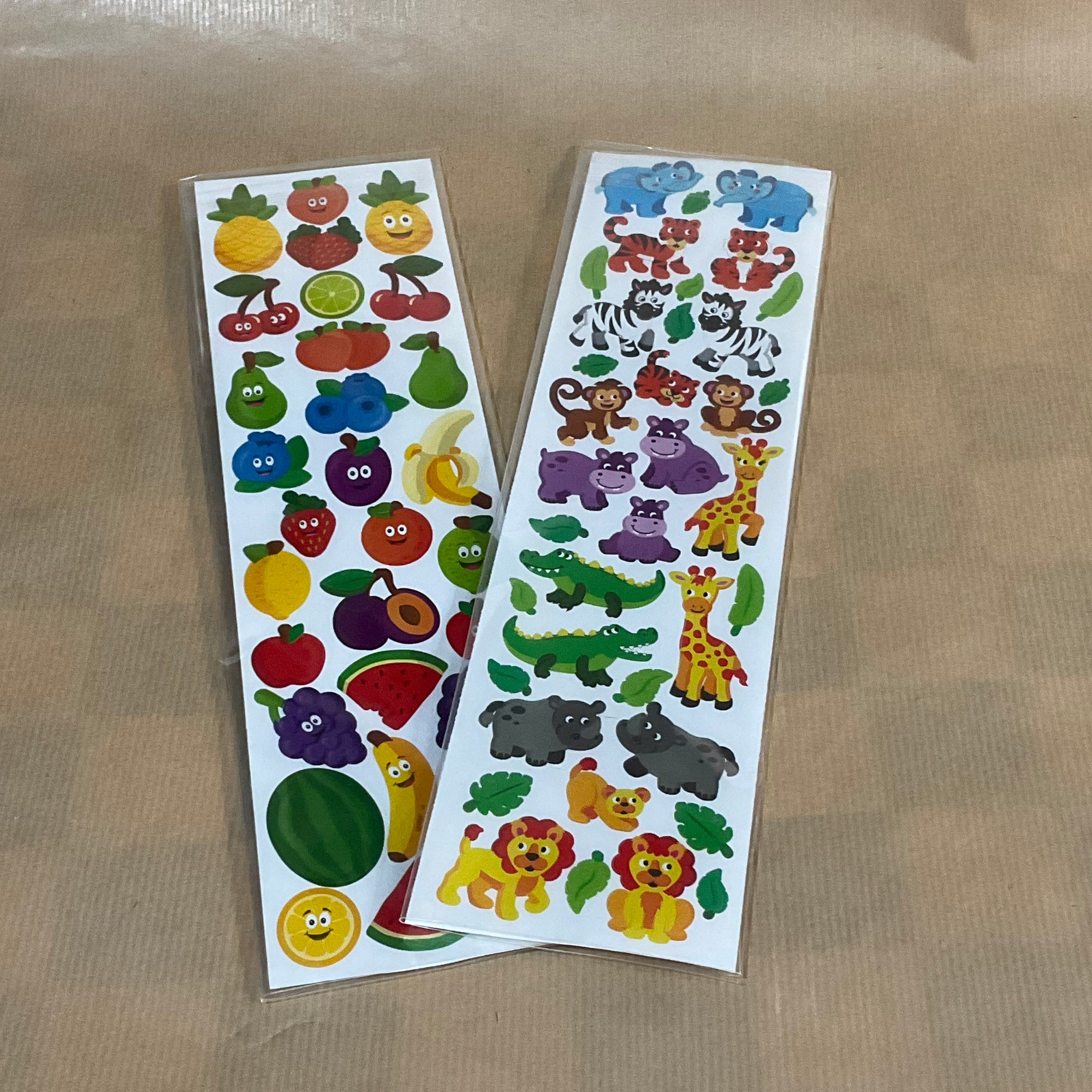 Cute stickers - fruit or animals