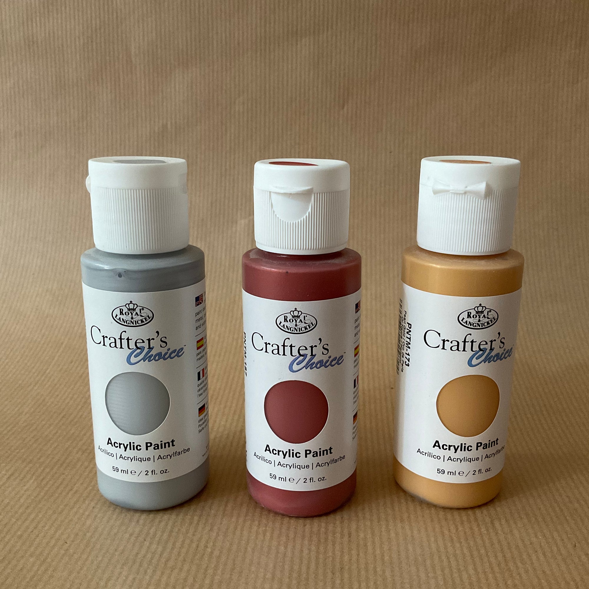 Metallic Acrylic Paint ~ Crafter’s Choice