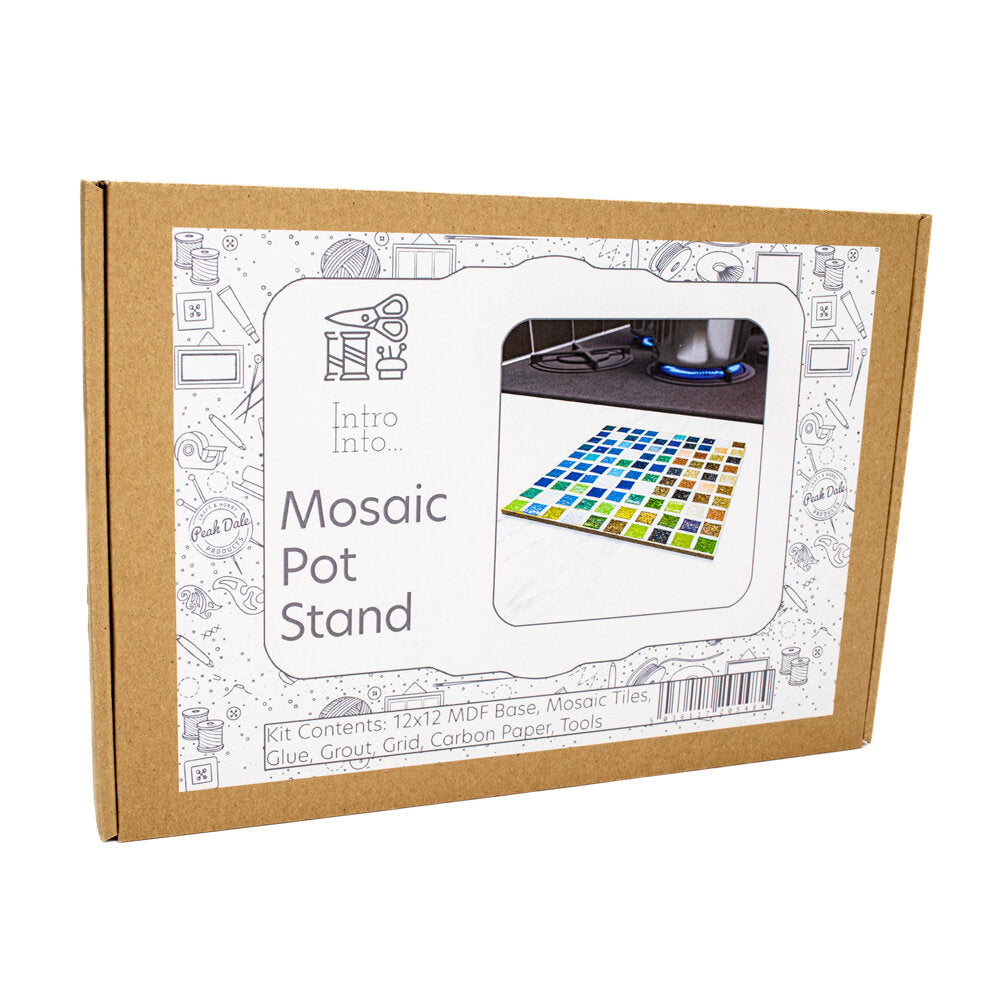 Intro into : Mosaic Pot Stand
