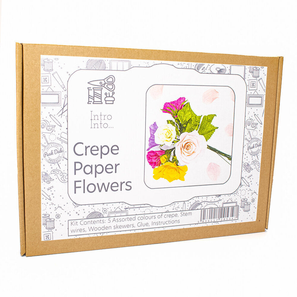 Intro into : Crepe Paper Flowers