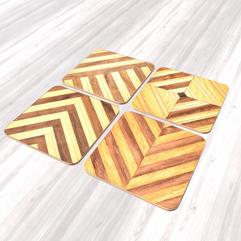 Intro into : Marquetry / Parquetry Coaster Making