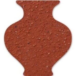 Red terracotta earthenware clay ~ grogged