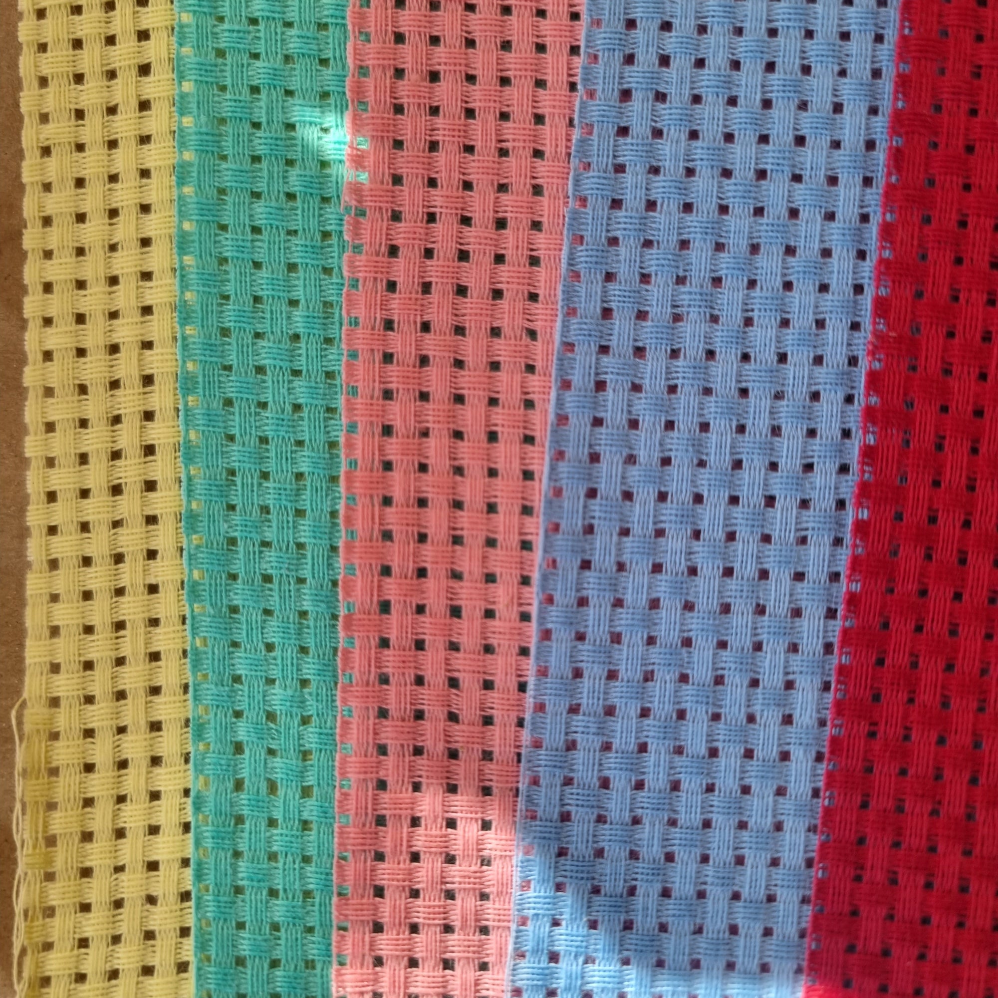 Cross Stitch fabric × 1 sheet (17.5cmx25cm)