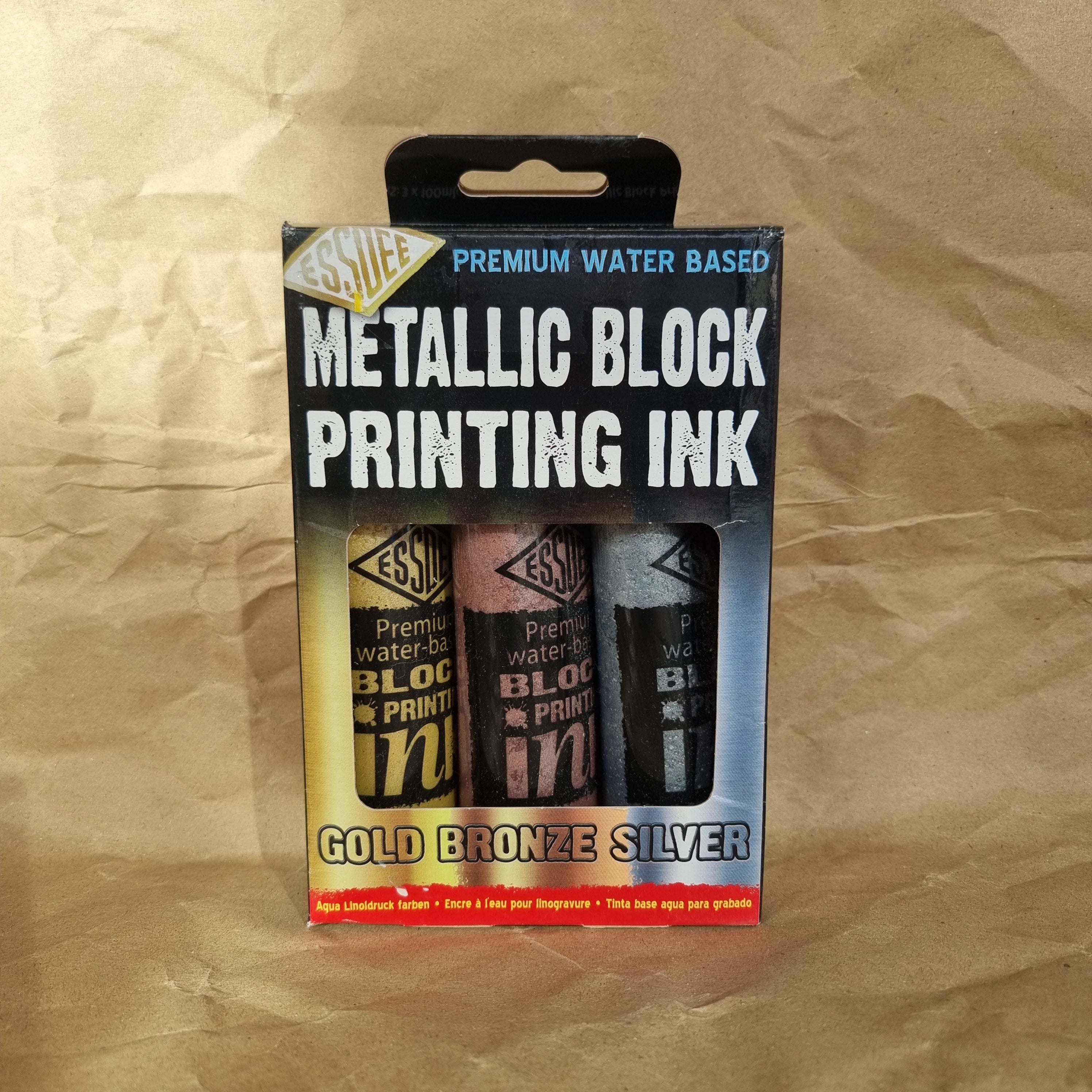 Nilo Ink Lino Printing Premium Ink Metallic - 3 Pack – Trylla