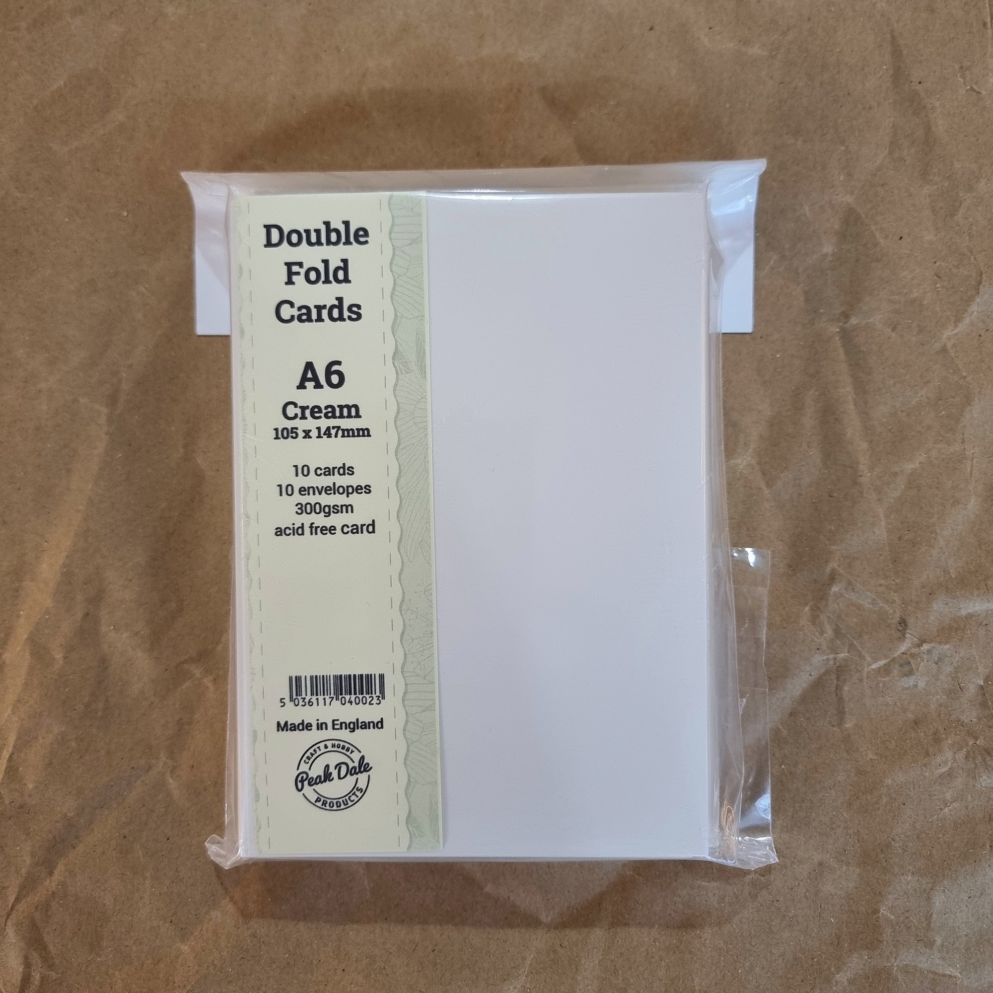 Peak Dale - A6 Blank Cards - Pack of 10