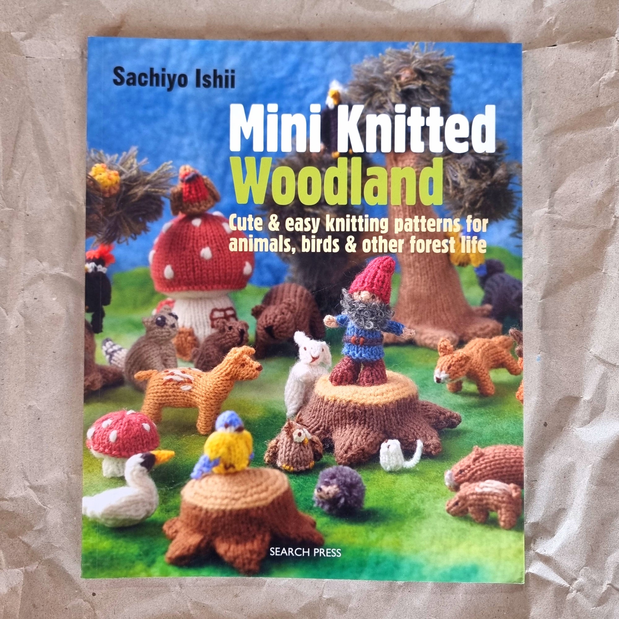Mini Knitted Woodland Book