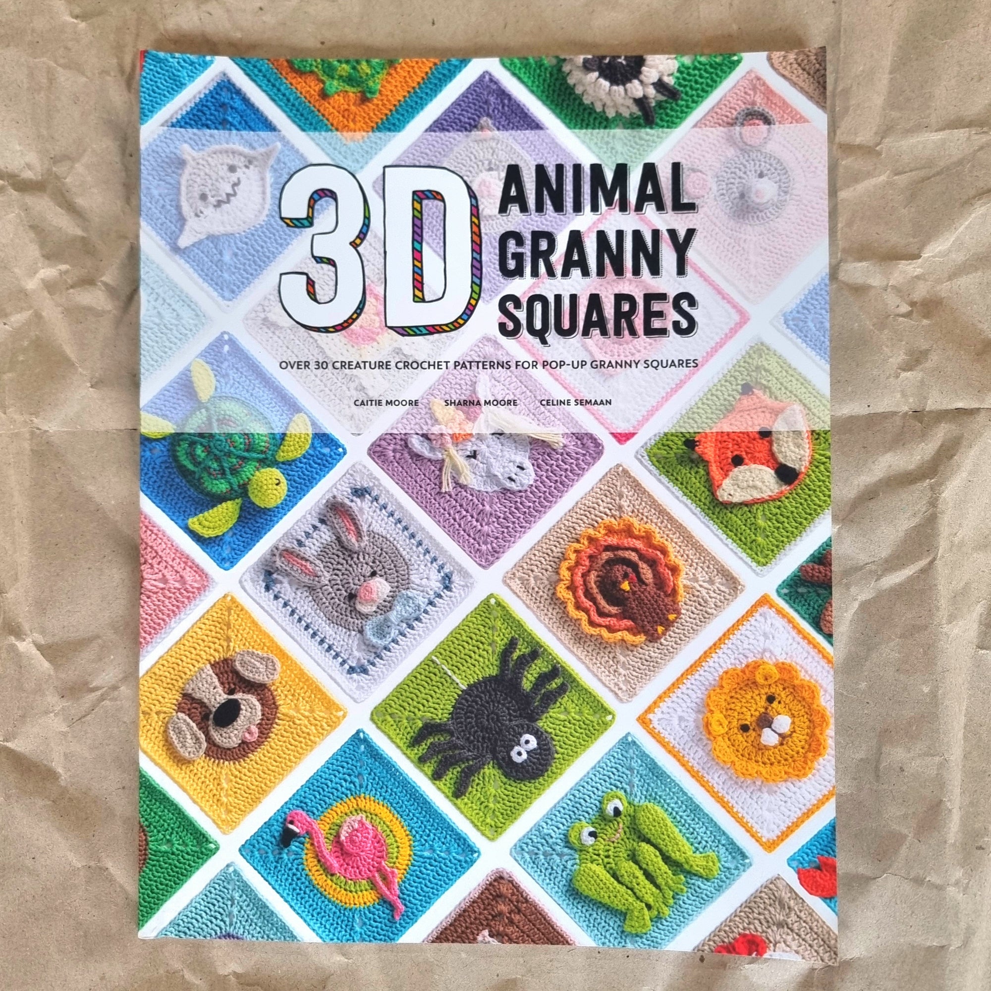 3D Animal Granny Squares