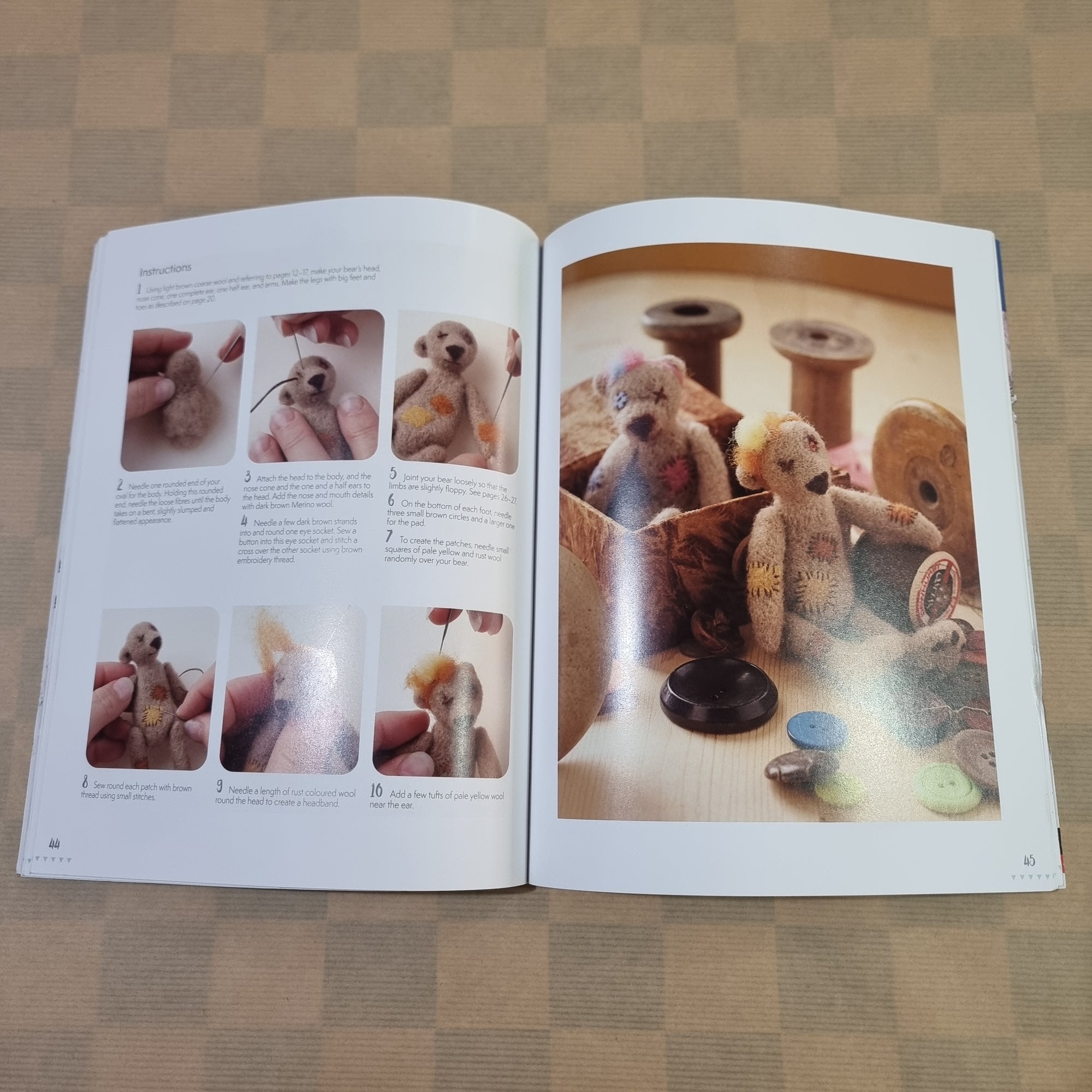 Needle Felting Teddy Bears ~ For beginners