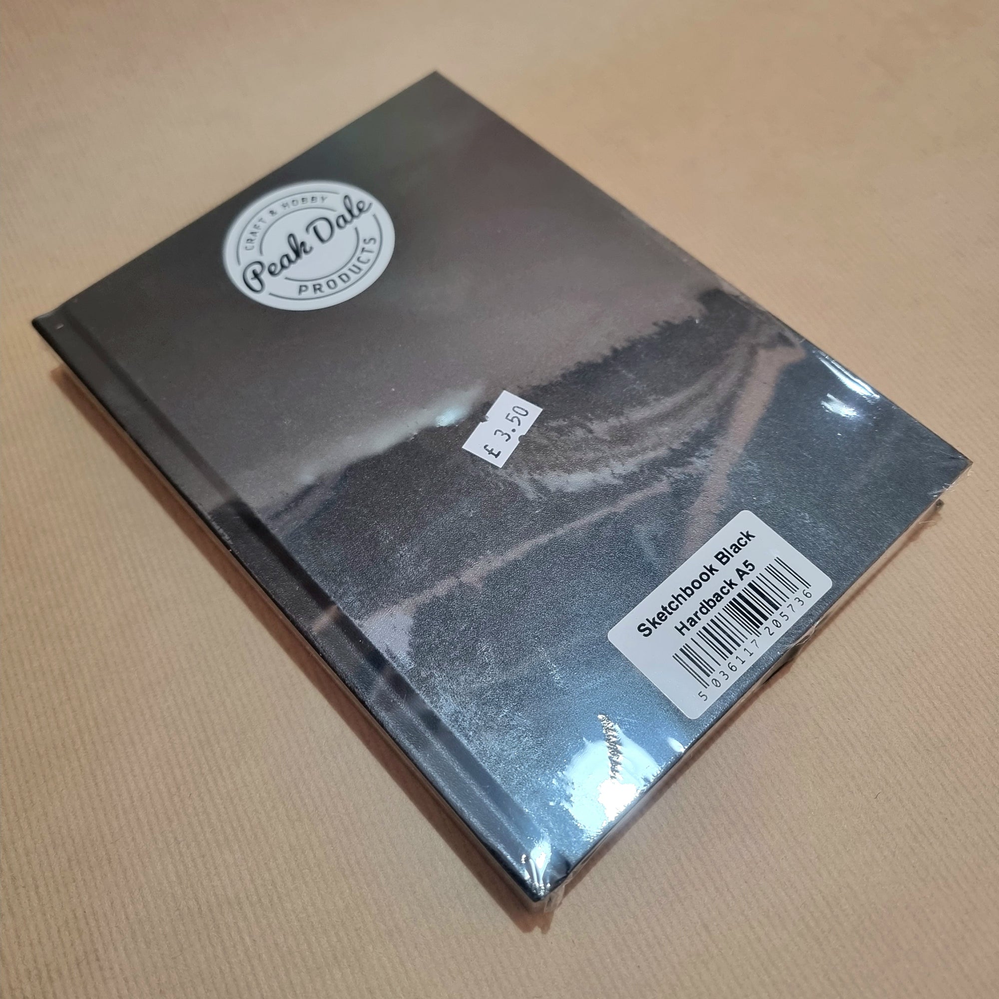 Black Hardback Sketchbook A5