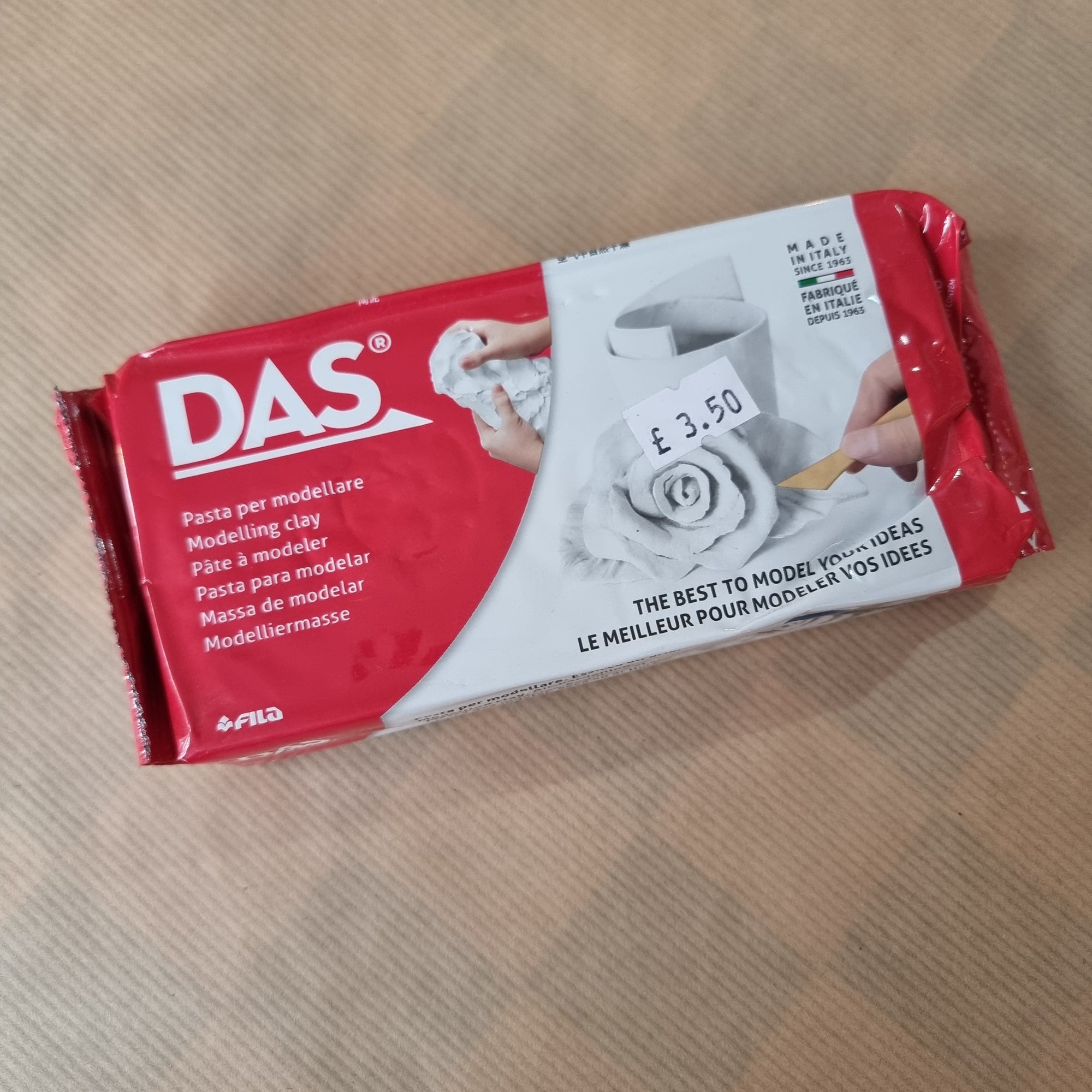 Das Modeling Clay 500G Brown