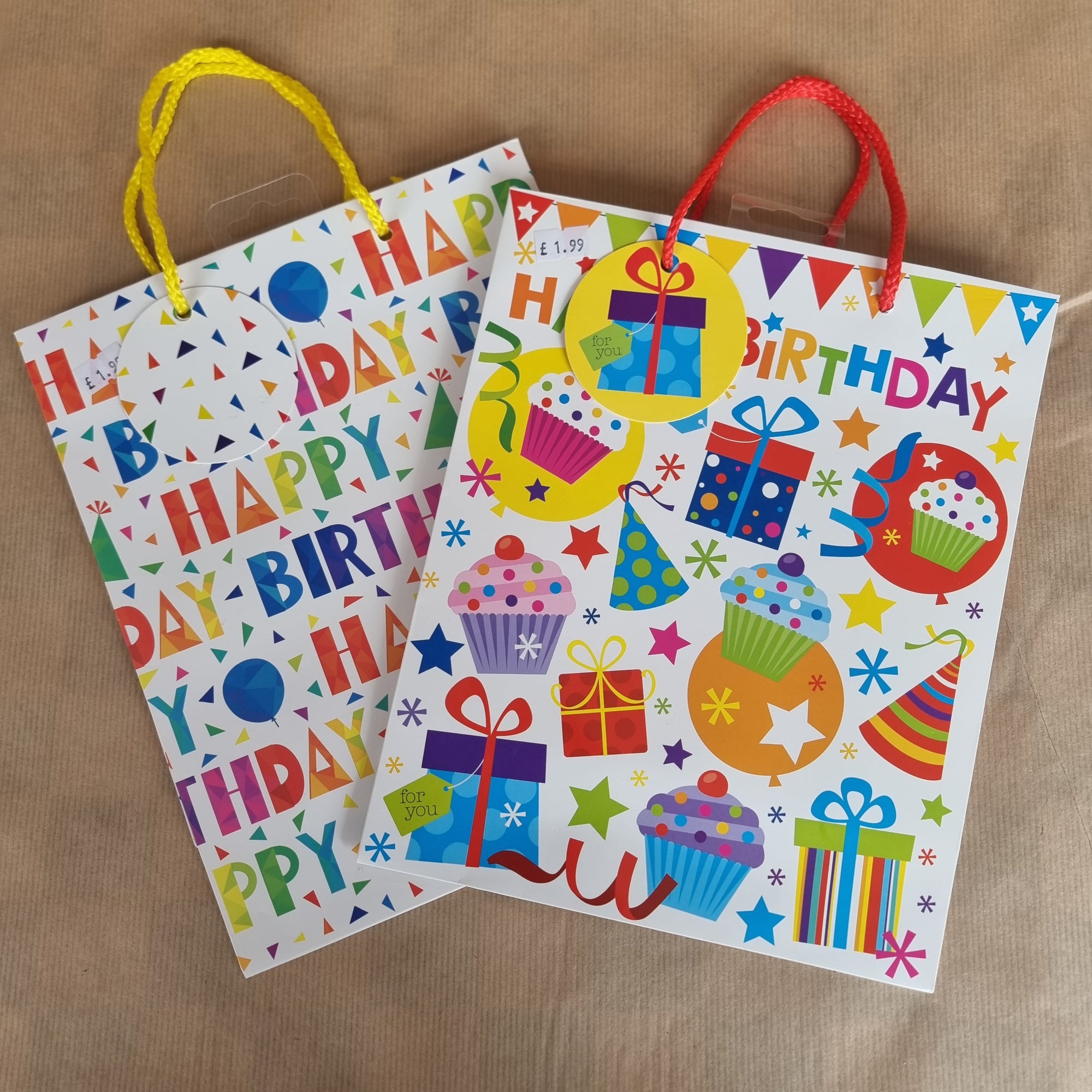 Birthday Gift Bags