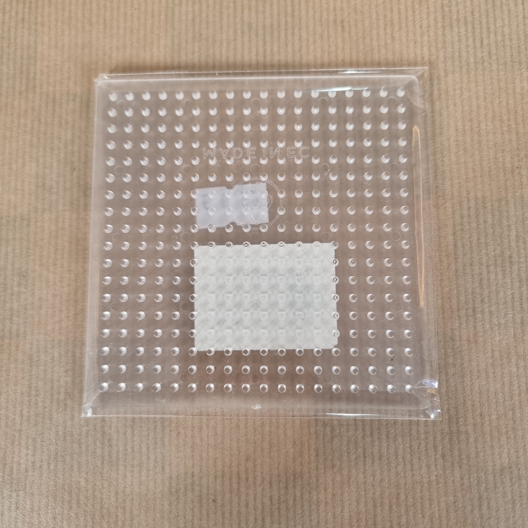Clear Pegboard 9cm Square