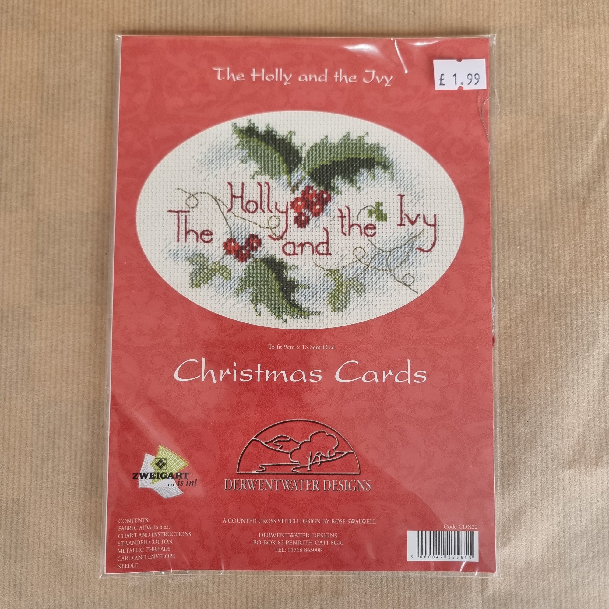 The Holly and the Ivy Cross Stitch