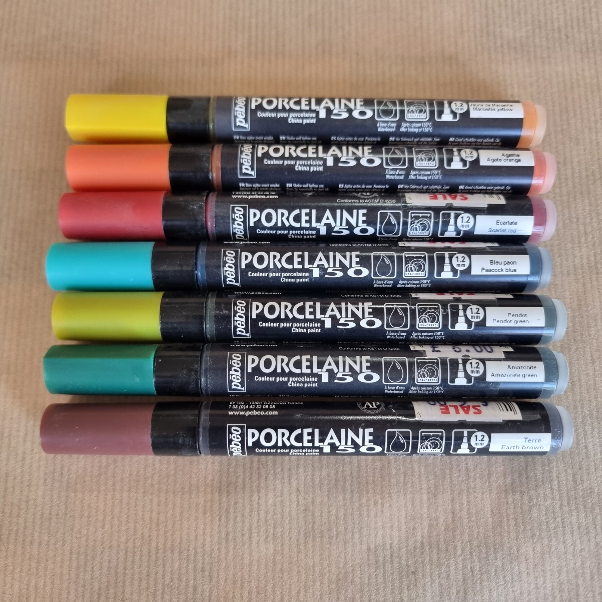 Porcelaine 150 - Thermo-hardening Water Based Colour - Marker Pen