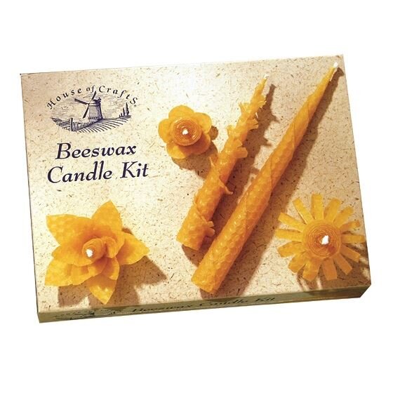 Mini Beeswax sheet candle kit ~ House of crafts