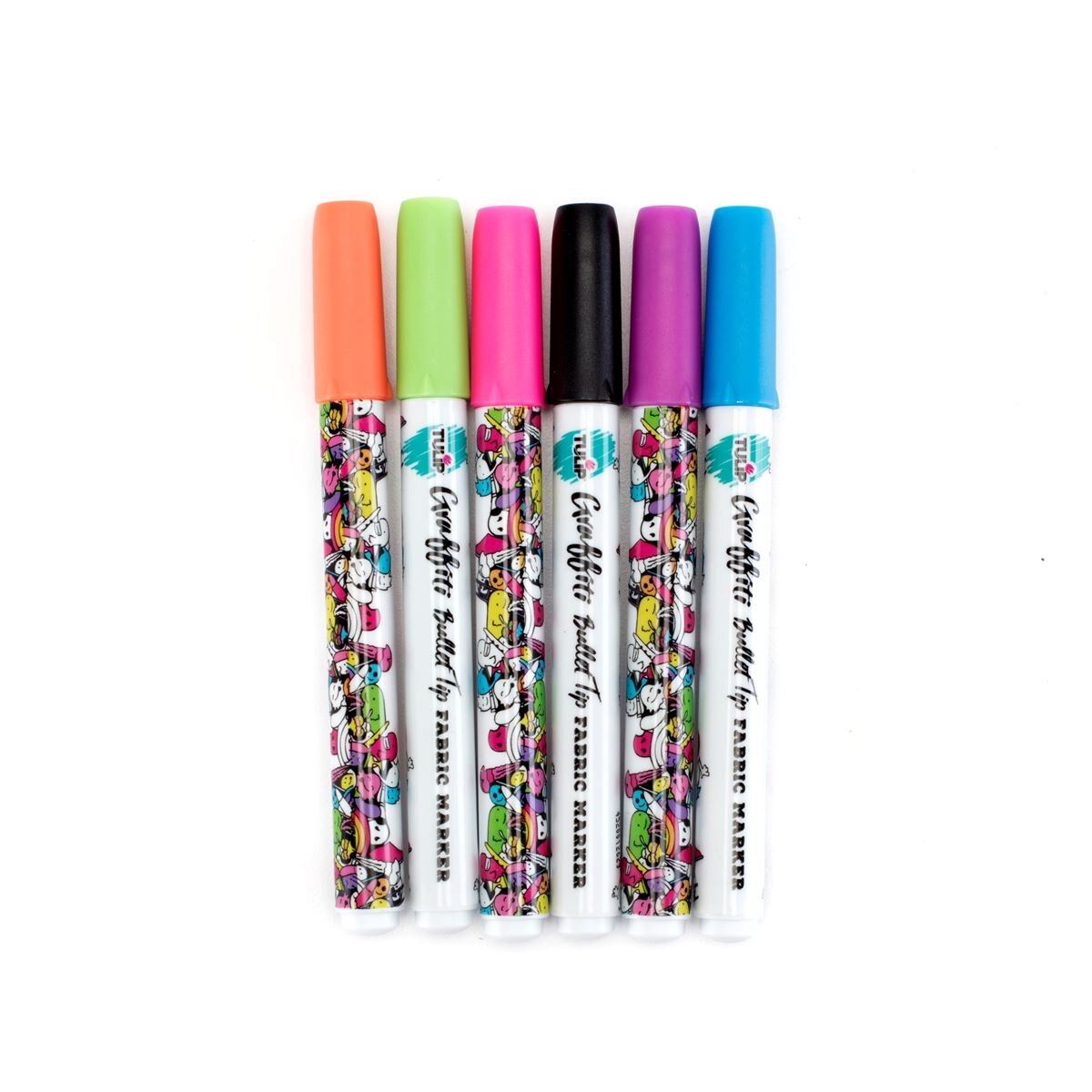 Graffiti Bullet Tip Marker - 6 Multipack in Neon