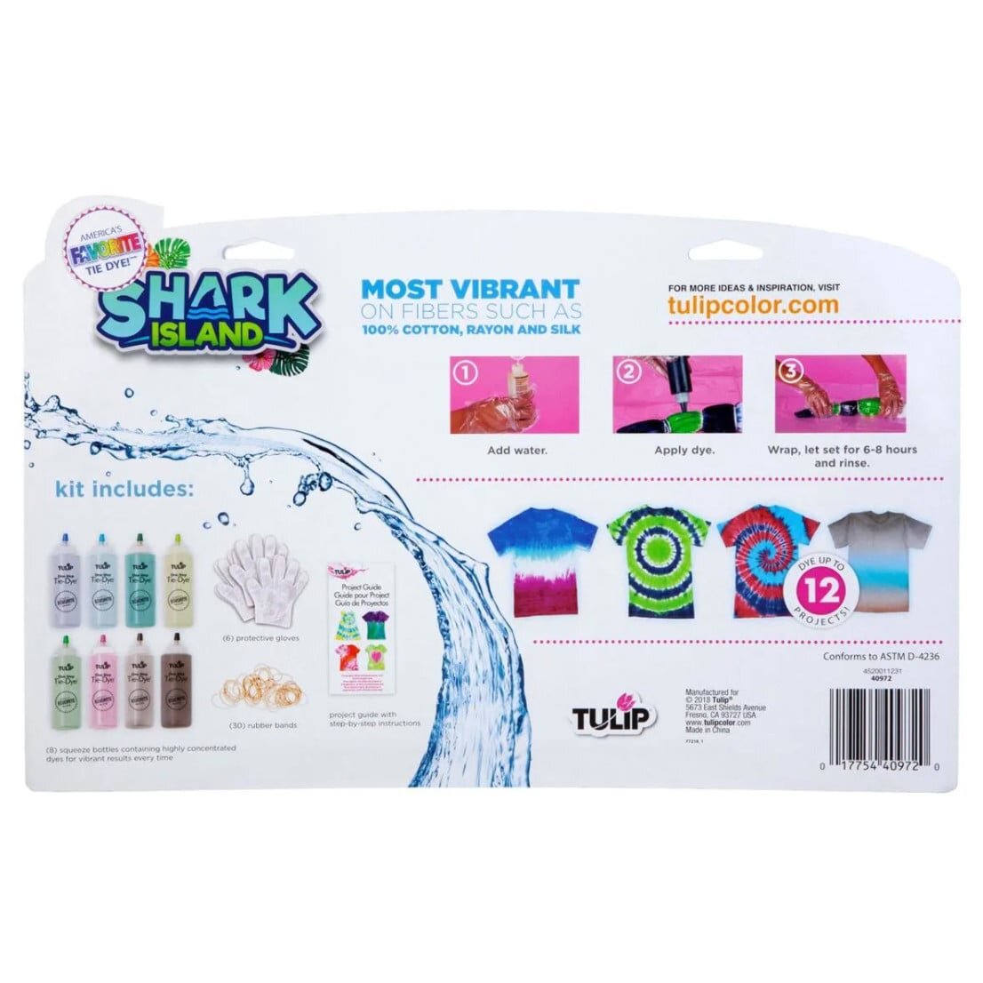 Tulip Tie Dye Kit ~ Shark