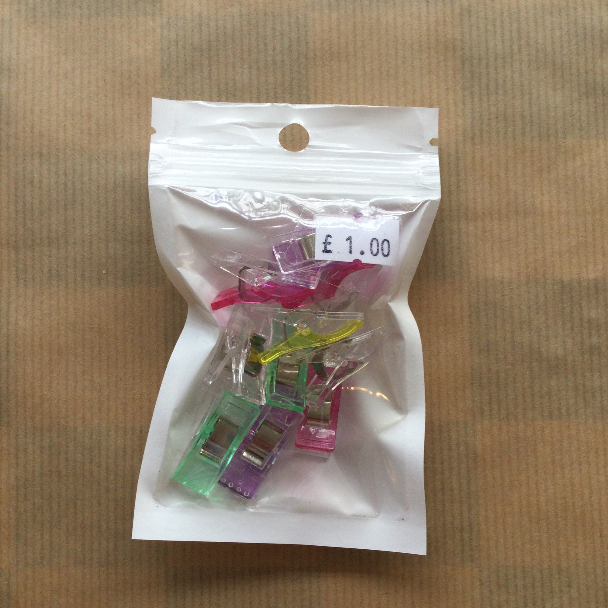 Multicolour Mini Craft Clips
