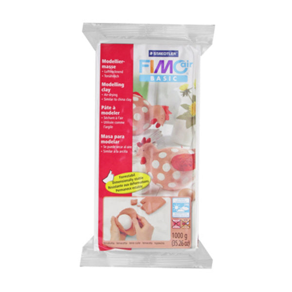 Air drying Clay - 1KG Fimo Terracotta