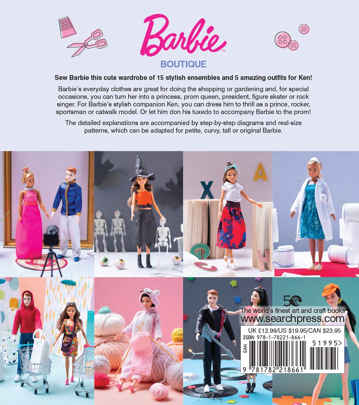 Barbie Boutique Book
