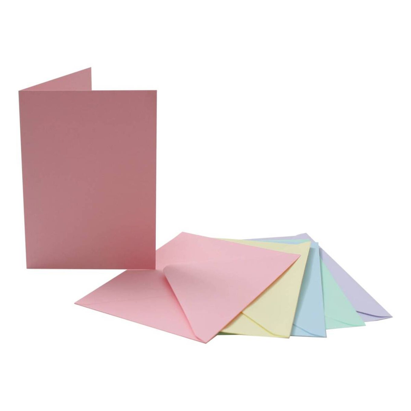 5 Blank Cards and Envelopes - size: 14.5cm x 10.5cm