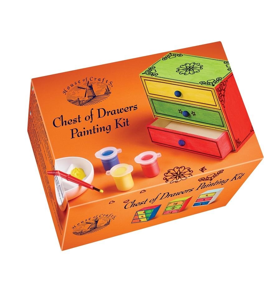 Painted chest of drawers kit ~ House of crafts