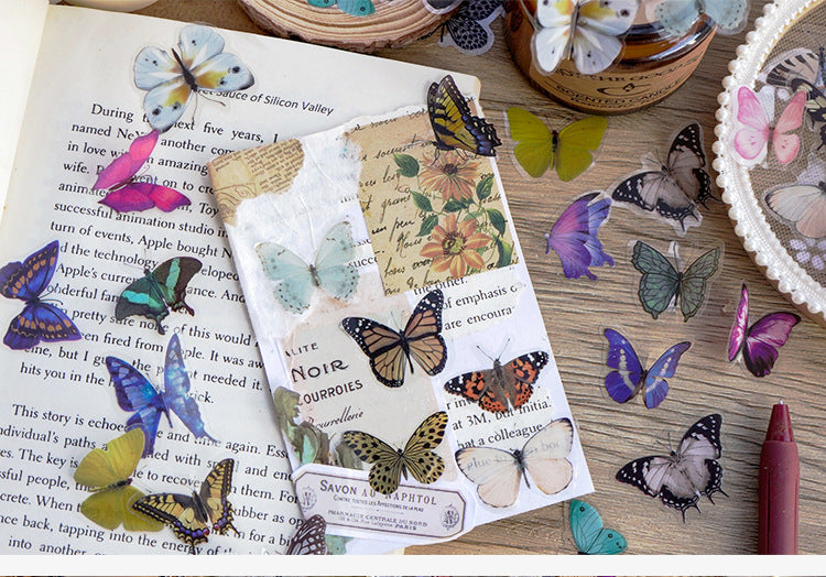 Pack of 40 nature stickers