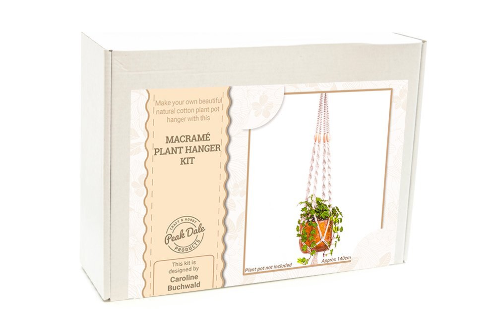 Macrame ~ make a hanging planter kit